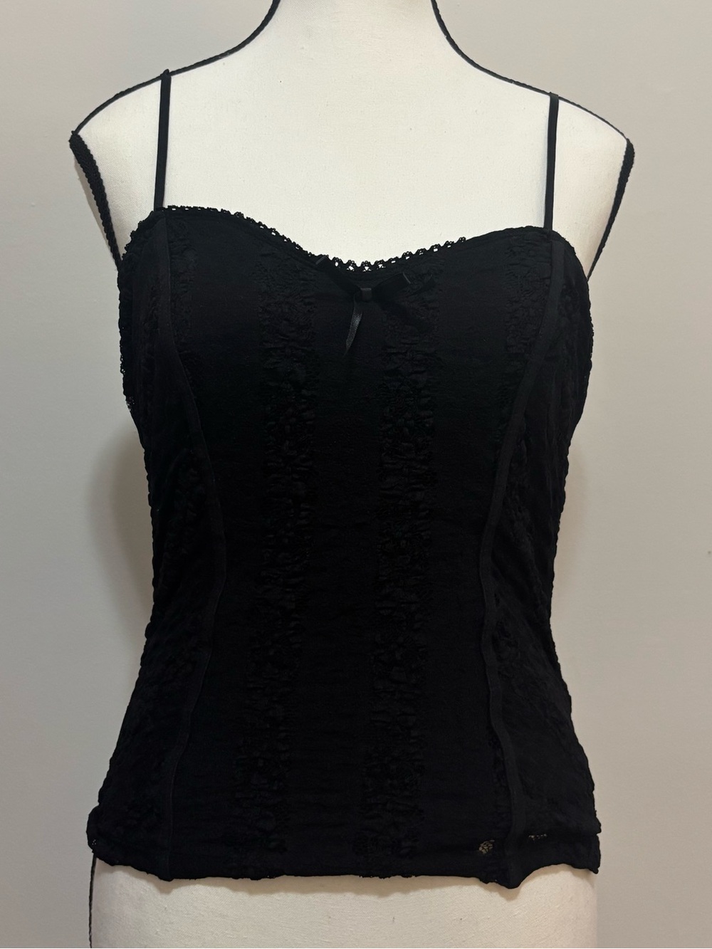 vintage cami lace top